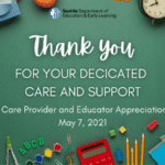 Child Care Teacher Appreciation Day