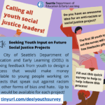 Calling all social justice leaders! Fill out this quick survey.
