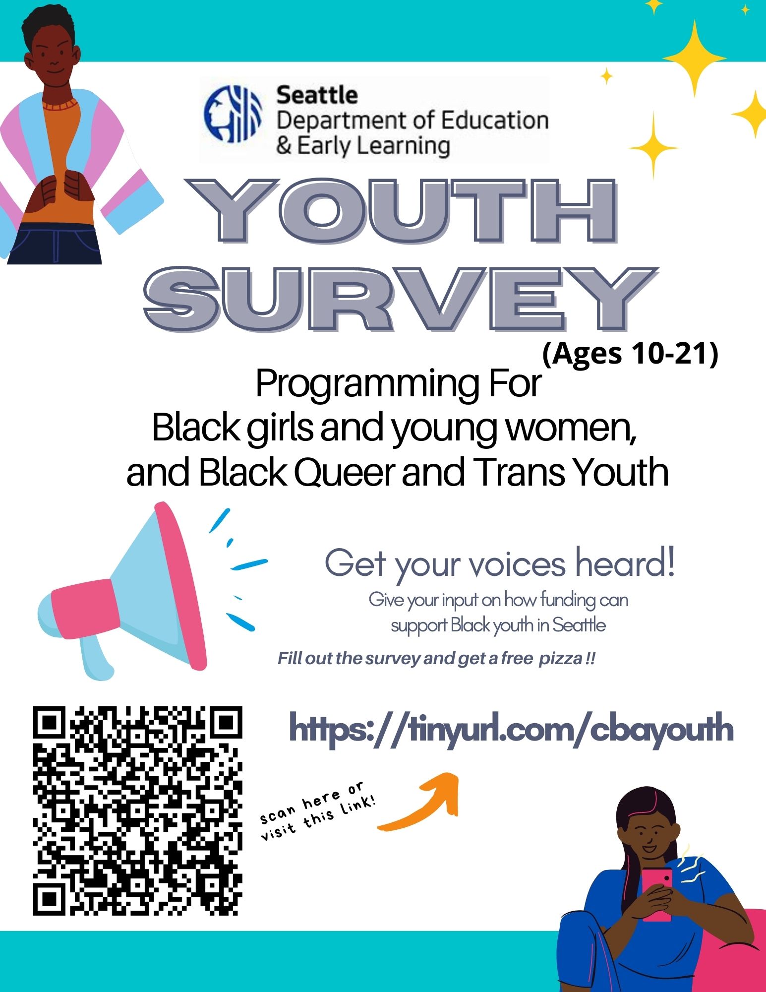 Poster Promoting Youth Survey