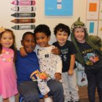 Group of preschoolers