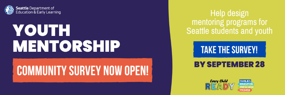 DEEL seeks recommendations from Seattle youth and community organizations on mentoring grant design